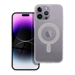 Futerał do iPhone 14 PRO MAX Clear Mag Cover (STR / CAMERA PROTECTION) zgodny z MagSafe transparentny