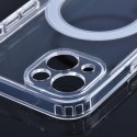 Futerał do iPhone 15 PRO Clear Mag Cover (STR / CAMERA PROTECTION) zgodny z MagSafe transparentny