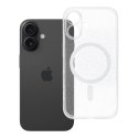 Futerał do iPhone 16 Clear Mag Cover (STR / CAMERA PROTECTION) zgodny z MagSafe transparentny glitter