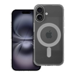 Futerał do iPhone 16 Clear Mag Cover (STR / CAMERA PROTECTION) zgodny z MagSafe transparentny