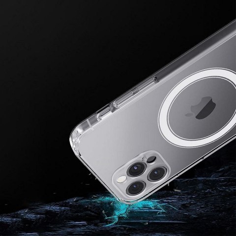 Futerał do iPhone 16 Clear Mag Cover (STR / CAMERA PROTECTION) zgodny z MagSafe transparentny