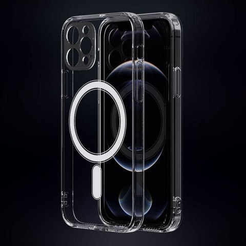 Futerał do iPhone 16 Clear Mag Cover (STR / CAMERA PROTECTION) zgodny z MagSafe transparentny