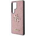GUESS futerał do SAMSUNG S25 Ultra GUHCS25LHG4SGP (Fixed Glitter Big 4G) różowy