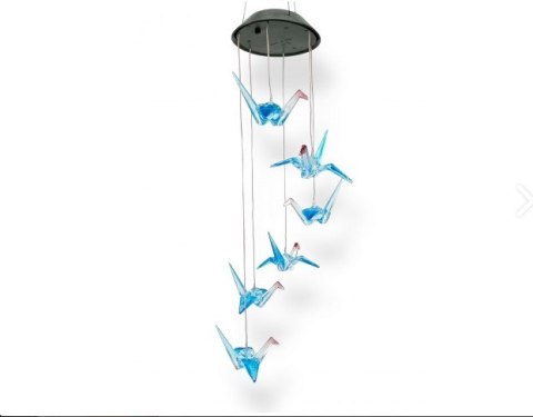 Girlanda ogrodowa solarna żuraw origami 78cm 6011