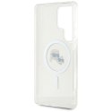 KARL LAGERFELD futerał do SAMSUNG S25 Ultra KLHMS25LHLSKCH (Magnetic IML Metal KC Heads) biały
