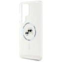 KARL LAGERFELD futerał do SAMSUNG S25 Ultra KLHMS25LHLSKCH (Magnetic IML Metal KC Heads) biały