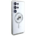KARL LAGERFELD futerał do SAMSUNG S25 Ultra KLHMS25LHLSKCH (Magnetic IML Metal KC Heads) biały