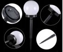Lampa solarna LED 33cm - zestaw 2 sztuk 2600