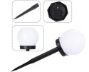 Lampa solarna LED 33cm - zestaw 2 sztuk 2600