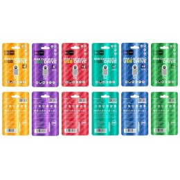 Pendrive 8GB USB 2.0 (USB A) Hoco mini UD9 srebrny