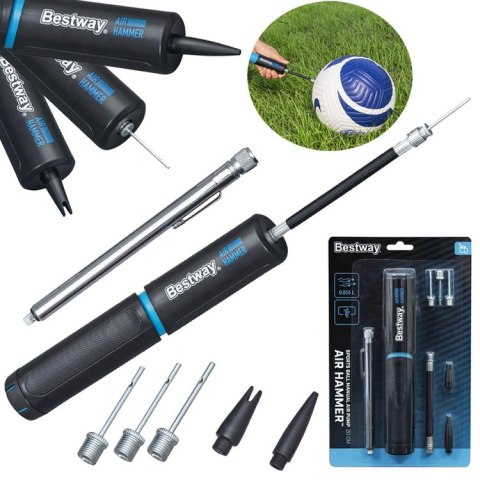 Pompka ręczna do piłek materaców i rowerów Air Hammer Bestway BE62321