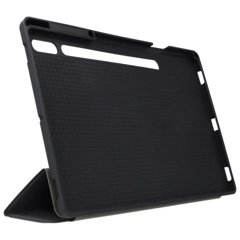 DUX DUCIS etui DOMO składane z miejscem na rysik do SAMSUNG Tab S8 Plus (X800/X806)/S7FE(T730/T736B)/S7 Plus (T970/T976B) czarne