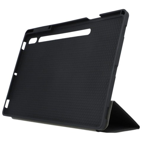 DUX DUCIS etui DOMO składane z miejscem na rysik do SAMSUNG Tab S8 Plus (X800/X806)/S7FE(T730/T736B)/S7 Plus (T970/T976B) czarne