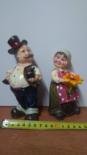 Figurka 2szt BABCIA/DZIADEK FIB-18081