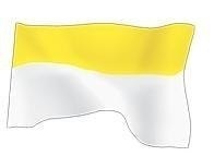 Flaga Papieska 70x112