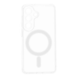 Futerał do Samsung S26 Clear Mag Cover (STR / CAMERA PROTECTION) zgodny z MagSafe transparentny