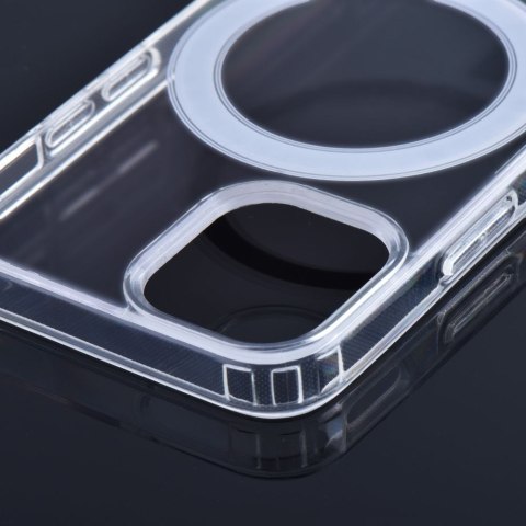 Futerał do Samsung S26 Clear Mag Cover (STR / CAMERA PROTECTION) zgodny z MagSafe transparentny
