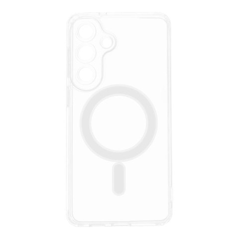 Futerał do Samsung S26 PLUS Clear Mag Cover (STR / CAMERA PROTECTION) zgodny z MagSafe transparentny