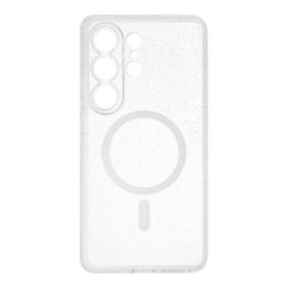 Futerał do Samsung S26 ULTRA Clear Mag Cover (STR / CAMERA PROTECTION) zgodny z MagSafe transparentny glitter