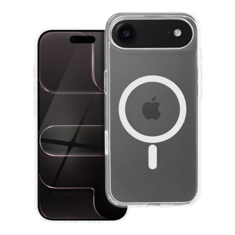 Futerał do iPhone 17 AIR Clear Mag Cover Elite (STR / NIEŻÓŁKNĄCY / CAMERA CONTROL BUTTON) zgodny z MagSafe transparentny