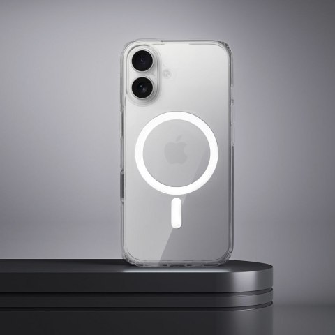 Futerał do iPhone 17 AIR Clear Mag Cover Elite (STR / NIEŻÓŁKNĄCY / CAMERA CONTROL BUTTON) zgodny z MagSafe transparentny