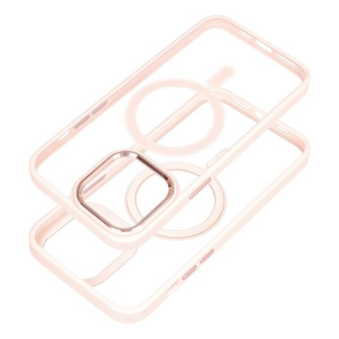 Futerał do iPhone 17 AIR Color Edge Mag Cover zgodny z MagSafe różowy