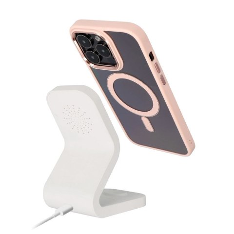 Futerał do iPhone 17 AIR Color Edge Mag Cover zgodny z MagSafe różowy