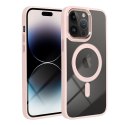 Futerał do iPhone 17 AIR Color Edge Mag Cover zgodny z MagSafe różowy