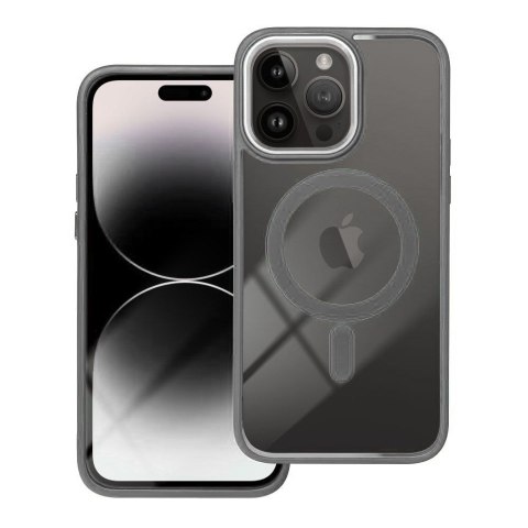Futerał do iPhone 17 AIR Color Edge Mag Cover zgodny z MagSafe tytanowy szary