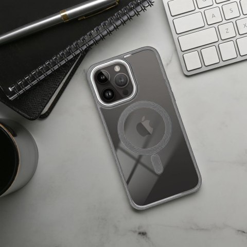 Futerał do iPhone 17 AIR Color Edge Mag Cover zgodny z MagSafe tytanowy szary