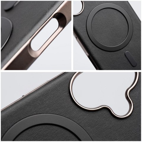 Futerał do iPhone 17 AIR Gentleman Mag Cover zgodny z MagSafe czarny
