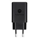 MOTOROLA oryginalna ładowarka sieciowa Typ C TurboPower 15W SC-32 czarna bulk