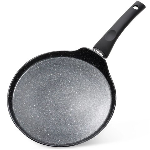 Patelnia do Naleśników Granitowa 24 cm VILDE Black Line Indukcja