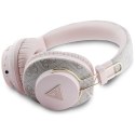 Słuchawki bezprzewodowe nauszne ENC GUESS Triangle Logo GUE005325 różowe