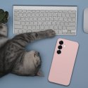 Futerał do Honor 400 SMART Silicone 2mm (camera protection) zgodny z MagSafe pudrowy róż