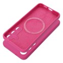 Futerał do Samsung S25 ULTRA Silicone 2mm (camera protection) zgodny z MagSafe róż