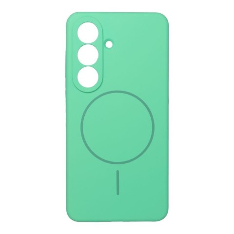 Futerał do Samsung S26 Silicone 2mm (camera protection) zgodny z MagSafe miętowy