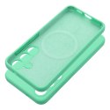 Futerał do Samsung S26 Silicone 2mm (camera protection) zgodny z MagSafe miętowy