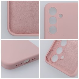 Futerał do Samsung S26 Silicone 2mm (camera protection) zgodny z MagSafe pudrowy róż