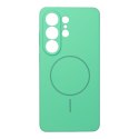 Futerał do Samsung S26 ULTRA Silicone 2mm (camera protection) zgodny z MagSafe miętowy