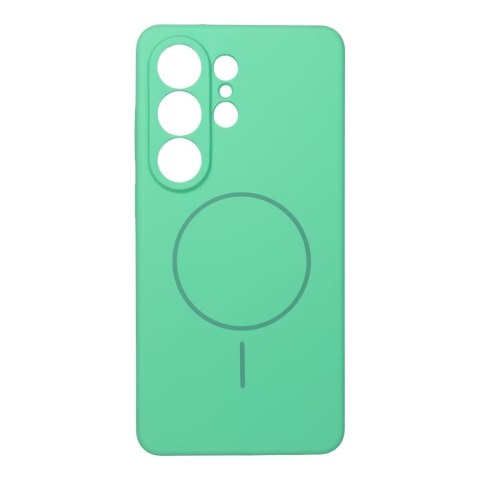 Futerał do Samsung S26 ULTRA Silicone 2mm (camera protection) zgodny z MagSafe miętowy