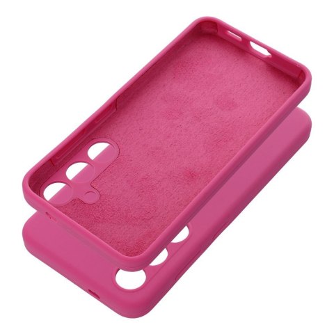 Futerał do Samsung S26 ULTRA Silicone 2mm (camera protection) zgodny z MagSafe różowy