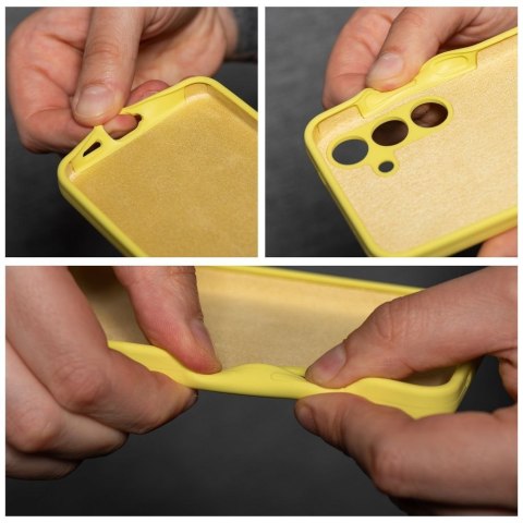 Futerał do Samsung S26 ULTRA Silicone 2mm (camera protection) zgodny z MagSafe żółty