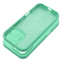 Futerał do iPhone 16 PRO MAX Silicone 2mm (camera protection) zgodny z MagSafe miętowy