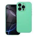 Futerał do iPhone 16 PRO Silicone 2mm (camera protection) zgodny z MagSafe miętowy