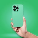 Futerał do iPhone 16 PRO Silicone 2mm (camera protection) zgodny z MagSafe miętowy