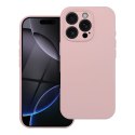 Futerał do iPhone 16 PRO Silicone 2mm (camera protection) zgodny z MagSafe pudrowy róż