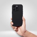 Futerał do iPhone 17 PRO MAX Silicone 2mm (camera protection) zgodny z MagSafe czarny