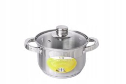 Garnek nierdzewny 20 cm 3,6l indukcja