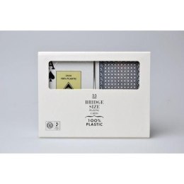 Komplet dwóch talii 100% plastik JUMBO Fournier